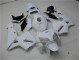 2005-2006 Glossy White Honda CBR600RR Replacement Motorcycle Fairings