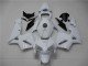 2005-2006 Glossy White Honda CBR600RR Replacement Motorcycle Fairings