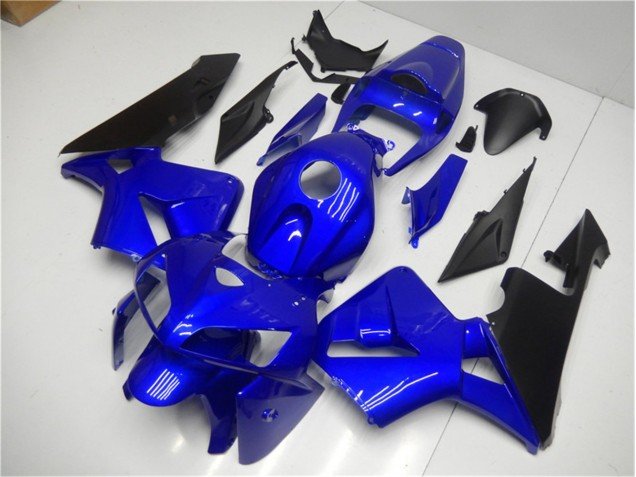 2005-2006 Blue Black Honda CBR600RR Motorbike Fairing Kits