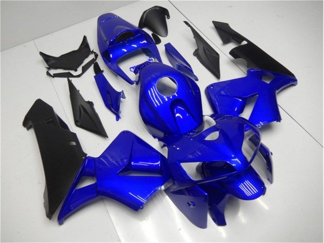 2005-2006 Blue Black Honda CBR600RR Motorbike Fairing Kits