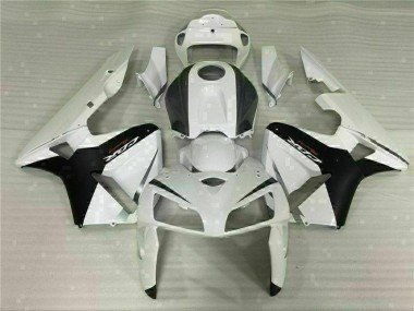 2005-2006 White Honda CBR600RR Bike Fairing