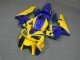 2005-2006 Yellow Honda CBR600RR Replacement Fairings