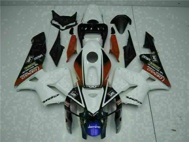 2005-2006 White Red Black Lee Honda CBR600RR Motorbike Fairing