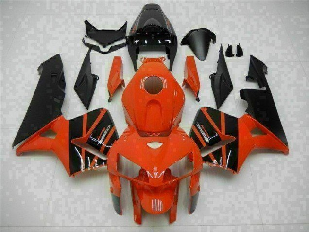 2005-2006 Orange Honda CBR600RR Motor Bike Fairings