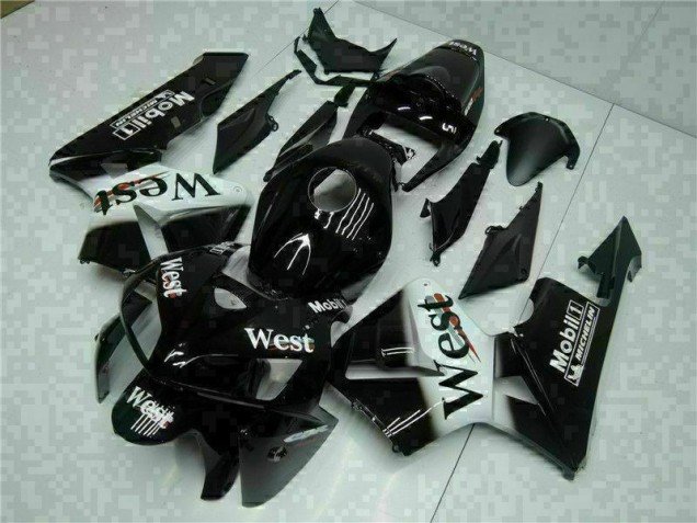 2005-2006 Black West Honda CBR600RR Motorbike Fairing Kits