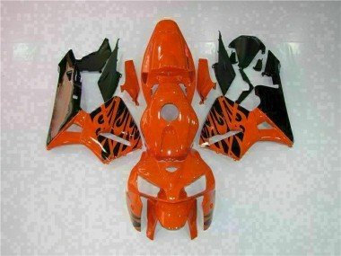 2005-2006 Orange Honda CBR600RR Motor Fairings