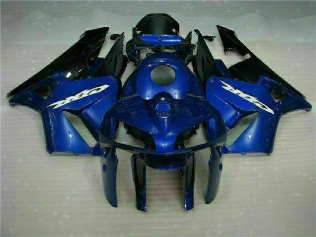 2005-2006 Blue Honda CBR600RR Motorcycle Fairings Kit