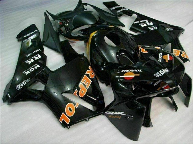 2005-2006 Black Repsol Honda CBR600RR Motorcylce Fairings