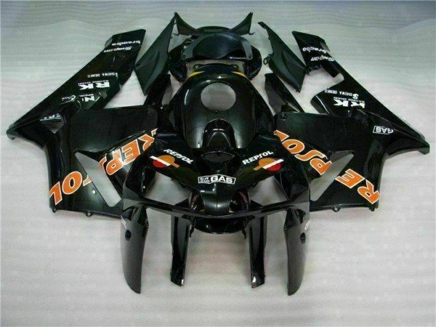 2005-2006 Black Repsol Honda CBR600RR Motorcylce Fairings