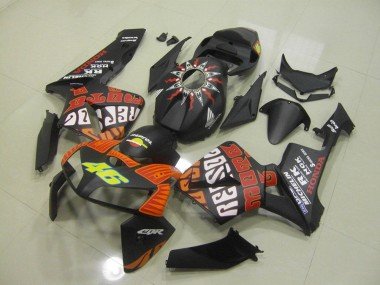 2005-2006 Matte Black Rossi Honda CBR600RR Motorbike Fairing