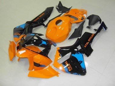 2005-2006 Orange Black Honda CBR600RR Motor Bike Fairings