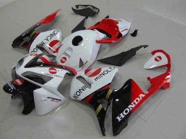 2005-2006 Red Konica Honda CBR600RR Motorbike Fairing Kits