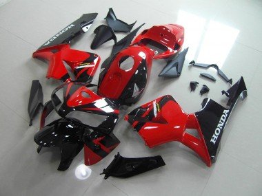 2005-2006 Red Black Honda CBR600RR Motorbike Fairing