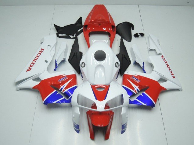 2005-2006 White HRC Honda CBR600RR Replacement Fairings