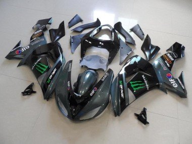 2006-2007 Grey Monster Kawasaki ZX10R Motorcycle Fairing