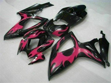 2006-2007 Black Suzuki GSXR 600/750 Replacement Fairings & Bodywork