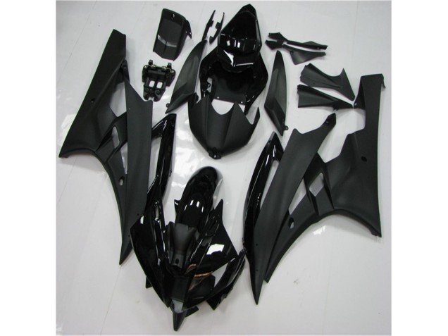 2006-2007 Black Yamaha YZF R6 Motorcycle Bodywork