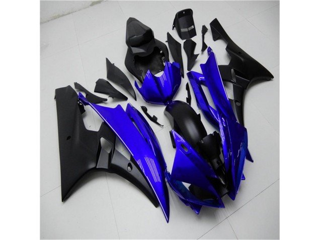 2006-2007 Blue Black Yamaha YZF R6 Motorcycle Replacement Fairings & Bodywork