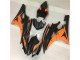 2006-2007 Orange Black Yamaha YZF R6 Bike Fairings