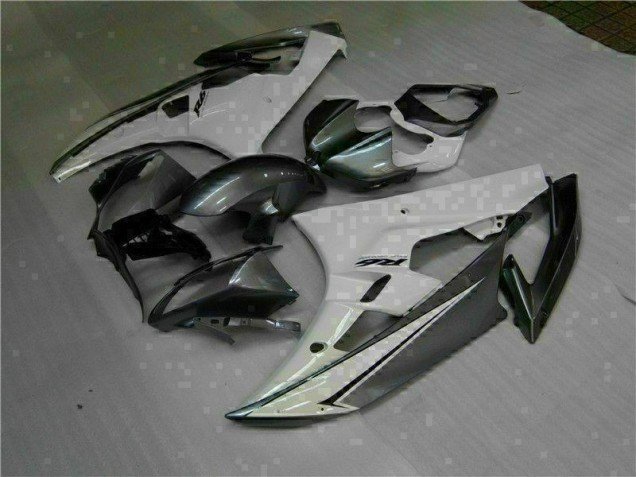 2006-2007 White Silver Yamaha YZF R6 Moto Fairings