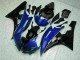 2006-2007 Blue Black Yamaha YZF R6 Motorcycle Replacement Fairings