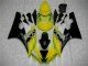 2006-2007 Yellow Black Yamaha YZF R6 Motorcycle Fairing Kit