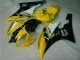 2006-2007 Yellow Black Yamaha YZF R6 Motorbike Fairing