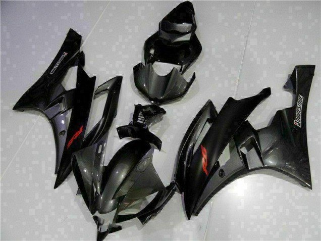 2006-2007 Grey Black Yamaha YZF R6 Motorcycle Bodywork