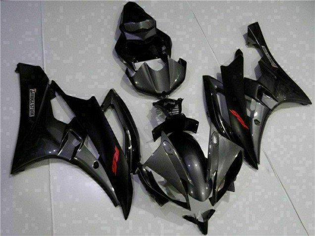 2006-2007 Grey Black Yamaha YZF R6 Motorcycle Bodywork