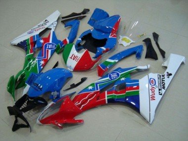 2006-2007 Blue Red White Green Yamaha YZF R6 Motorbike Fairing