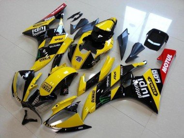 2006-2007 Yellow Monster Lupi Yamaha YZF R6 Motorcycle Fairing Kits