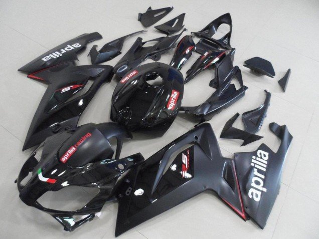 2006-2011 Black and Matte Black Aprilia RS125 Replacement Fairings