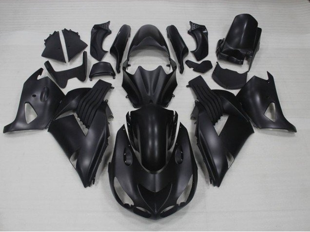 2006-2011 Matte Black Kawasaki ZX14R ZZR1400 Motorcycle Fairing