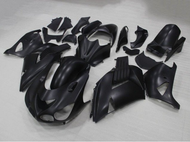 2006-2011 Matte Black Kawasaki ZX14R ZZR1400 Bike Fairing