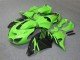 2006-2011 Green Black Kawasaki ZX14R ZZR1400 Bike Fairings