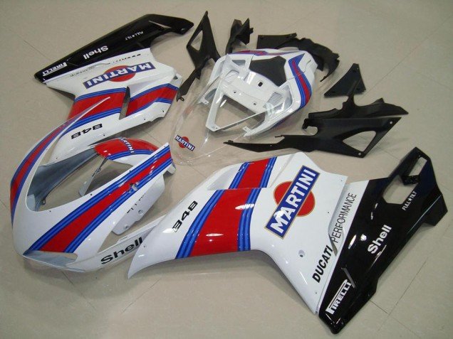 2007-2014 Martini Ducati 848 1098 1198 Motorcycle Fairing Kits