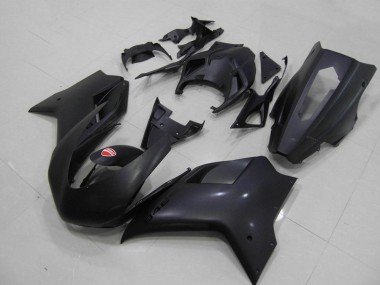 2007-2014 Matte Black Racing Verision Ducati 848 1098 1198 Bike Fairings