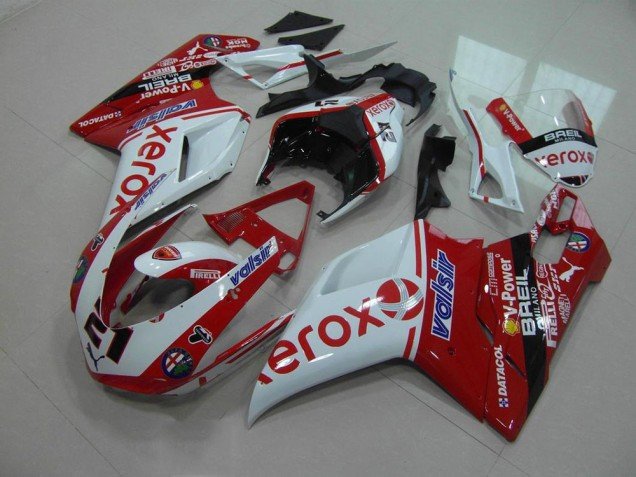 2007-2014 OEM Style Xerox Ducati 848 1098 1198 Motorcycle Replacement Fairings