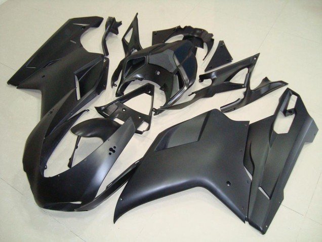 2007-2014 Matte Black No Sticker Ducati 848 1098 1198 Motorcycle Fairings