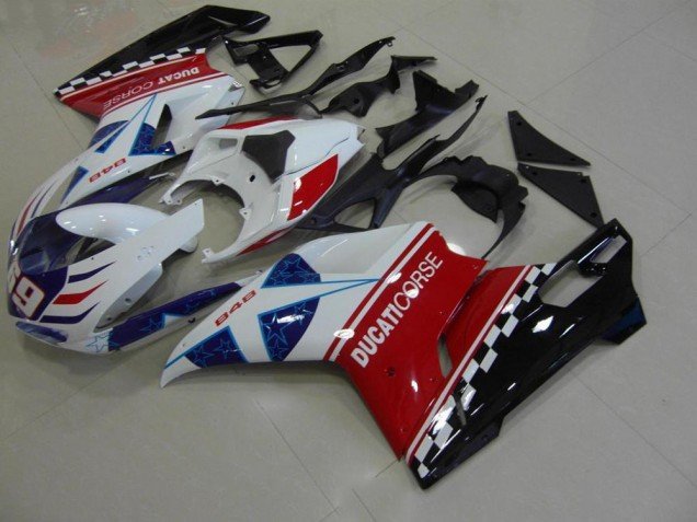 2007-2014 Star Ducati 848 1098 1198 Motorcycle Fairings Kits