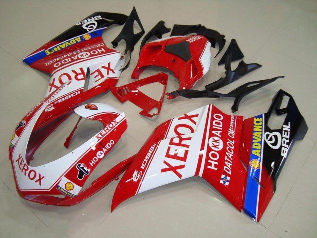 2007-2014 Xerox Ducati 848 1098 1198 Motorbike Fairings