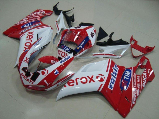 2007-2014 Special Xerox Ducati 848 1098 1198 Bike Fairing