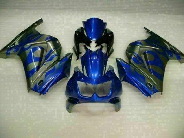 2008-2012 Blue Kawasaki EX250 Motor Fairings