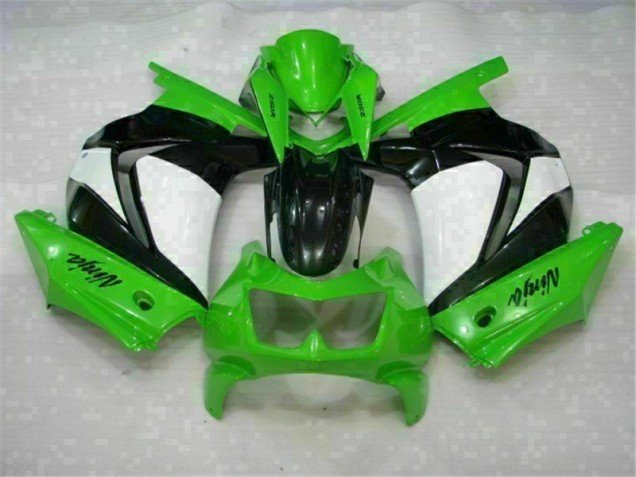 2008-2012 Green Black Ninja Kawasaki EX250 Moto Fairings