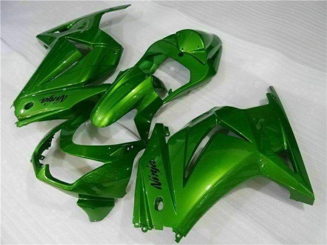 2008-2012 Green Ninja Kawasaki EX250 Motor Bike Fairings