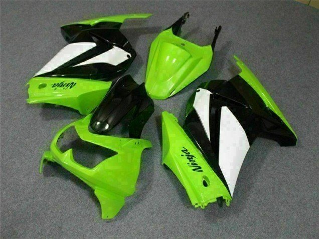 2008-2012 Green Black Ninja Kawasaki EX250 Replacement Motorcycle Fairings