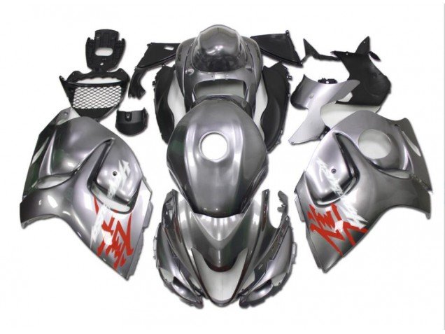 2008-2019 Silver Suzuki GSXR 1300 Hayabusa Motor Fairings