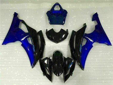 2008-2016 Blue Black Yamaha YZF R6 Motorcyle Fairings