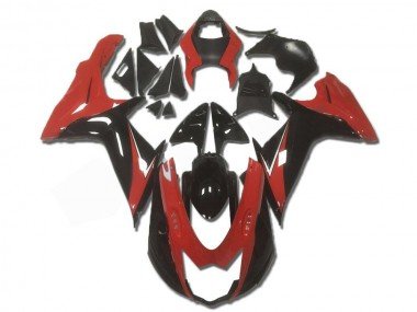 2011-2021 Red Black Suzuki GSXR 600/750 Bike Fairing Kit