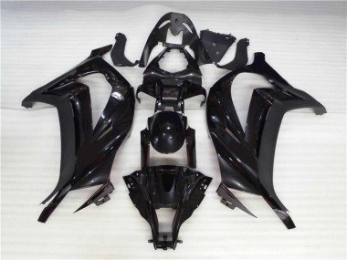 2011-2015 Matte Black Kawasaki ZX10R Motorcycle Fairings Kits